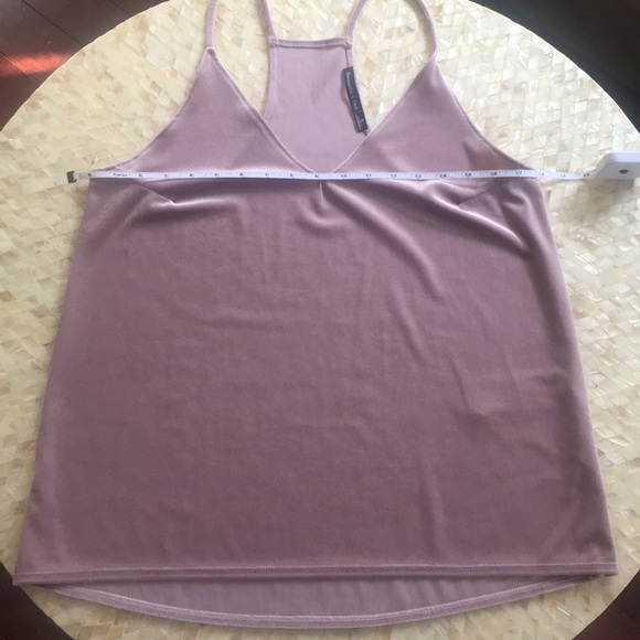 ❤️VELVET Abercrombie & Fitch mauve tank NWOT - Picture 7 of 8